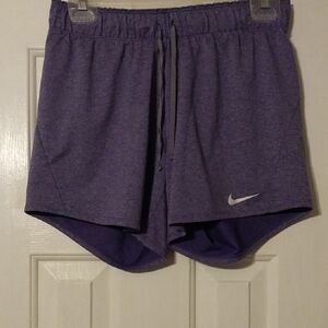Nike Heathered Purple Training Shorts